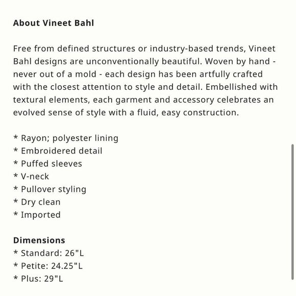 Vineet Bahl Igrid embroidered blouse - Picture 3 of 8